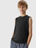 Chlapecký sportovní tank-top - černý