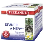 TEEKANNE Spánok a nervy bylinná zmes, 10 x 2 g