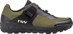 Northwave Escape Evo 2 Green Forest/Black 41 Férfi bicikliscipő