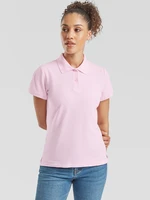 Polo Fruit of the Loom Pink Women's T-shirt