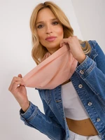 Light peach women's viscose scarf