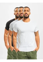 DEF Weary 3-pack t-shirts blk/gry/wht