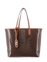 Michael Kors Kabelka - ELIZA LG EW OPEN TOTE hnedá