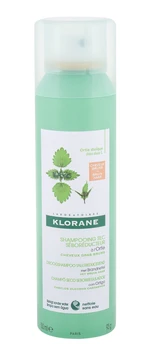 KLORANE Suchý šampon kopřiva-tmavé vlasy 150 ml