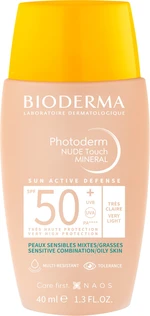 BIODERMA Photoderm NUDE Touch MINERAL veľmi svetlý SPF 50+ 40 ml