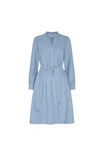 Tommy Hilfiger Dress - RECYCLED OXFORD SHIRT DRESS LS light blue