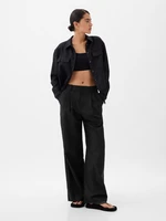 GAP Linen trousers high rise - Ladies