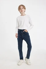 DEFACTO Boy Carrot Fit Straight Leg Jean Trousers