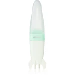 Kikkaboo Rocket láhev s lžičkou 4 m+ Mint 90 ml