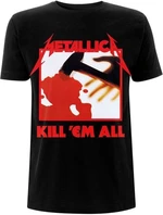 Metallica T-shirt Kill 'Em All Tracks Unisex Black L