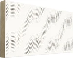 Mega Acoustic FiberPRO120 SineWave White/Beige Panneau de bois absorbant