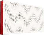 Mega Acoustic FiberPRO120 Sinus White/Red Chłonny panel z drewna