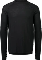 POC Light Merino Tricou Uranium Black M