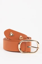 DEFACTO Women's Faux Leather Classic Belt