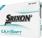 Srixon Ultisoft Golf Balls Soft White Golfové míčky