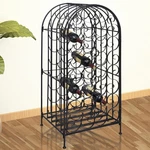 Wine rack for 35 bottles metal