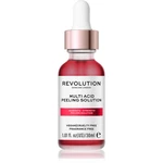 Revolution Skincare AHA + BHA Moderate Multi Acid Peeling Solution jemné pleťové sérum s peelingovým efektem 30 ml