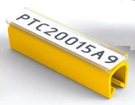 Partex PTC10021A4, žlutý, 200ks, (2,4-3,0mm), PTC nacvakávací pouzdro na štítky