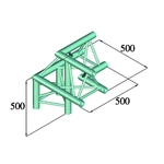 Alutruss TRILOCK 6082AL-31 3-bodová rampa rohové viazanie na 3 smermi 90 °