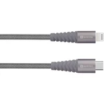 Skross Apple iPad / iPhone / iPod prepojovací kábel [1x USB-C ™ zástrčka - 1x dokovacia zástrčka Apple Lightning] 1.00 m