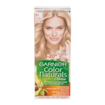 Garnier Color Naturals Créme 40 ml barva na vlasy pro ženy 9,1 Natural Extra Light Ash Blond na barvené vlasy; na všechny typy vlasů