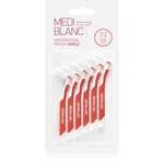 MEDIBLANC Interdental Pick-brush Angle medzizubná kefka 6 ks 0,5 mm Red 6 ks