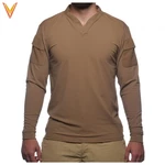 Funkční triko Long Boss Rugby Velocity Systems® – Coyote Brown (Barva: Coyote Brown, Velikost: M)