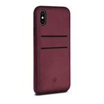 TwelveSouth tok Relaxed Leather with pockets iPhone X/XS - Marsala