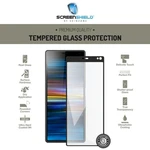 Temperált védőüveg Screenshield 3D Sony Xperia 10, Full Cover Black - Élettartam garancia