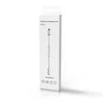 Redukció Lightning - 3.5 mm jack hangerőszabályozóval