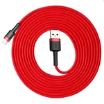 Baseus Cafule Cable USB/Lightning 2A 3m, piros