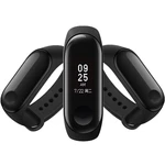 Xiaomi MiBand 3, Vízálló fitness karpánt, Black, Global