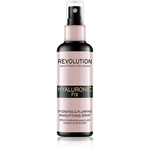 Makeup Revolution Hyaluronic Fix Hydrating & Plumping fixační sprej na make-up s hydratačním účinkem 100 ml