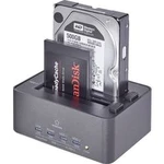 Dokovací stanice pro pevný disk Renkforce rf-docking-08 RF-3039975, SATA, USB 3.2 Gen 1 (USB 3.0)