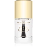 Makeup Revolution Speed & Shine rychleschnoucí lak na nehty průsvitný 10 ml