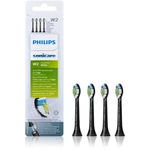 Philips Sonicare Optimal White Standard HX6064/11 náhradní hlavice pro zubní kartáček Black 4 ks