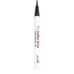 Barry M Feather Brow Defining Pen fix na obočí odstín Dark 0,6 g