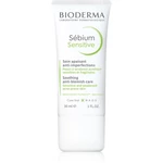 Bioderma Sébium Sensitive intenzivní hydratační a zklidňující krém pro pleť vysušenou a podrážděnou léčbou akné 30 ml