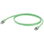 Síťový kabel RJ45 Weidmüller 8941350030, CAT 6A, S/FTP, 3.00 m, zelená