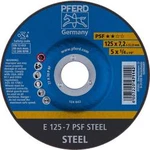 PFERD 69298071 KŮŇ BRUSNÝ KOTOUČ E 125-7 PSF STEEL Ø 125 mm 5 ks