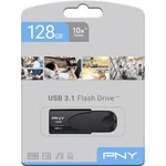 USB flash disk PNY Attaché 4 3.1 128GB FD128ATT431KK-EF, 128 GB, USB 3.1 (Gen 1x1) , černá