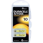 Baterie do naslouchátek ZA 10 zinko-vzduchová Duracell Activair 10 90 mAh 1.45 V 6 ks