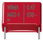 Fóliový kondenzátor MKS Wima MKS 2 0,68uF 20% 63V RM5 radiální, 0.68 µF, 63 V/DC,20 %, 5 mm, (d x š x v) 7.2 x 4.5 x 9.5 mm, 1 ks