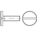 Šrouby s plochou hlavou TOOLCRAFT 118901, N/A, M3, 6 mm, ocel, 100 ks