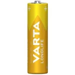 Alkalická baterie VARTA Longlife, typ AA, 14 mm, sada 4 ks