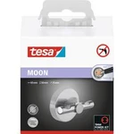 Tesa® MOON šatny háčků z nerezové oceli (d x š x v) 65 x 50 x 35 mm stříbrná MOON tesa Množství: 1 ks