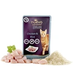 NUEVO cat kapsa STERILISED CHICKEN - 85g