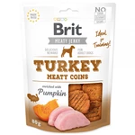 Brit Jerky Turkey Meaty Coins 80g