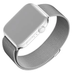 Remienok FIXED Mesh Strap na Apple Watch 42/44/45mm (FIXMEST-434-SL) strieborný Univerzální řemínek FIXED Mesh Strap se síťovaným výpletem z nerezové 