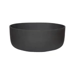 Ghiveci Eav, culoare negru vulcanic, mai multe dimensiuni - PotteryPots Mărime: XS - v. 11.5 cm, ⌀ 27 cm